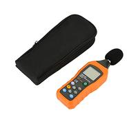 PEAKMETER PM6708 Testeur de niveau sonore numérique LCD pour surveiller les niveaux de bruit dans divers environnements Orange