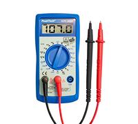 PeakTech 1070 - Multimètre Numérique RMS CAT III avec Affichage LCD, TÜV/GS, Testeur de Batterie, Multimètre Manuel, Voltmètre, Ampèremètre Électronique, Testeur de Continuité - Max 300V