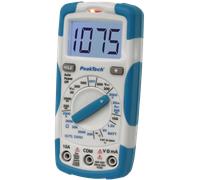PEAKTECH 1075 - Multimètre numérique à 3 ½ caractères, détecteur de tension