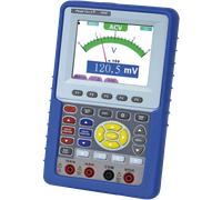PEAKTECH 1205 - Oscilloscope à mémoire numérique / DMM à 2 canaux, 20 MHz