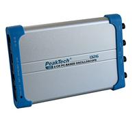 PeakTech 1326 - Oscilloscope pour PC, 4 canaux, 70 MHz, 1GS/s, interface USB et LAN, logiciel PC, P 1326