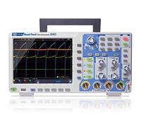 PeakTech P 1340 - Oscilloscope numérique à mémoire 4 canaux 60 MHz | 1 GS/s, 8 bits, écran couleur TFT | USB & LAN | FFT, mode XY & compteur de fréquences