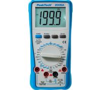 PEAKTECH 2005 A - Multimètre, numérique, 2 000 points, mesure de la température