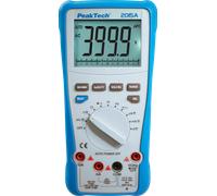 PEAKTECH 2015 A - Multimètre numérique, 6 4000 points, TRMS, mesure de la températ