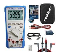 PeakTech® 2025 A Multimètre numérique True RMS ~ 6.000 points ~ 1000V AC/DC ~ 10A AC/DC ~ Auto-Range