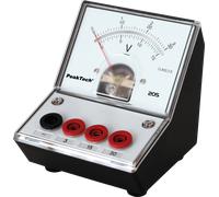 PEAKTECH 205-06 - Voltmètre, analogique, appareil de bureau, 0 - 3 V / 15 - 30 V c