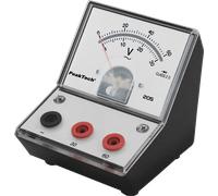 PEAKTECH 205-12 - Voltmètre, analogique, appareil de bureau, 0 - 30 V / 60 V c.a.