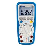 PeakTech 2175 - Mesureur LCR de Résistance, Capacité, Inductance, 11000 counts, Écran LCD Éclairé, Étanchéité IP67, Multimètre Numérique, Ampèremètre, Testeur de Continuité