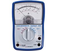 Peak Tech P 3203 Analogique ampèremètre - Cat III 600 V - max. 10 A AC/DC ; 5 mA/50 mA/500 mA/10 A AC DC ; Analogique Instrument pour la maison, voiture, bateau, motos et Hobby