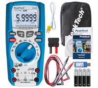 PeakTech 3442 - Multimètre Numérique True RMS, avec 60 000 counts et Bluetooth 4.0, Multimètre Portable Professionnel, Auto-Hold, TÜV/GS, Voltmètre, Testeur de Continuité - CAT III 1000V