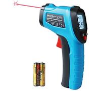 PeakTech 4935 thermomètre/pyromètre infrarouge avec laser, -50°C ... 400°C, rapport de point de mesure 12:1, pour une mesure rapide de la température de surface 0.5sec, émissivité 0,95 fixe