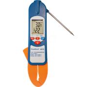 PEAKTECH 4970 - thermomètre 3 en 1, infrarouge, pince de température et sonde de