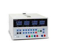 PeakTech 6075 - Alimentation de Laboratoire DC avec 2 Sorties, Double Alimentation de Laboratoire 0-30V / 0-5A, Règlable, Protection contre les Courts-Circuits, Alimentation Stabilisée à Découpage