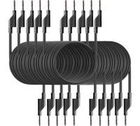 PEAKTECH 7051SW - Cordon d'essai, 2,00 m, noir, empilable