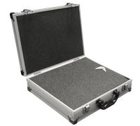 PeakTech P 7255 Mallette de mesure en aluminium (295×195×70 mm) - Protection robuste pour multimètres & électronique, avec mousse de cube & cadre verrouillable