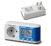 PeakTech Compteur de consommation d'électricité, compteur de coûts énergétiques et compteur électrique pour prise de courant à partir de 0,5W