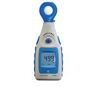 PeakTech Luxmeter numérique, luxmètre, appareil de mesure de l'éclairage, luminomètre, appareil de mesure avec plage de mesure de 0-200000 Lux, 1 pièce, P 5165