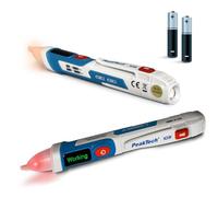 PeakTech P 1031 - Testeur de tension sans contact pour 50-1000V AC - Testeur de courant sans contact avec lampe de signalisation LED & vibration