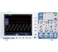 PeakTech P 1240 Oscilloscope numérique à mémoire - 60 MHz / 2CH / 500 MS/s - USB & LAN - Compact, précis & polyvalent