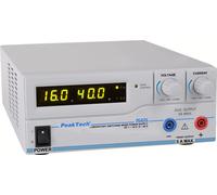 PeakTech P 1565 - Alimentation à découpage CC ~ 1 - 16 V / 0 - 40 A ~ programmable via une interface USB
