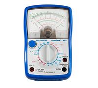 PeakTech P 3385 Multimètre analogique - Appareil de mesure avec voltmètre, ampèremètre, testeur de continuité, ohmètre - Jusqu'à 600V AC DC 10A