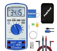 PeakTech P 3415 6000 points, 1000 V, 10 A AC DC Multimètre digital avec TrueRMS