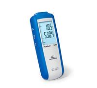 PeakTech P 5140 - Thermomètre numérique 2 CH, -200...+1372°C, rétro-éclairage, Affichage 3 1/2 Chiffres, 3 Fois, sonde de température Universelle P TF-55