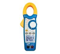 PeakTech Pince ampèremétrique PeakTech 1000A AC et multimètre numérique 4000 Counts avec testeur de continuité - CAT III 600V, 1 pièce, P 1610