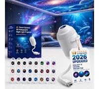 Pealeaf Projecteur Veilleuse Holographique 5D, Lampe Galaxie Étoiles Avec 24 Films, Plafond Océan USB Pour Chambre Enfant Gaming (24PCS)