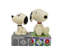 Peanuts by Jim Shore Figurine Snoopy des années 1950 vs Snoopy d’aujourd’Hui
