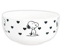 Peanuts Snoopy - cœurs Bol à céréales Saladier blanc en céramique 500 ml