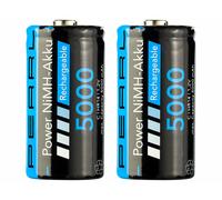 Pearl 2 accumulateurs NiMH C - 5000 mAh