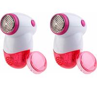 Pearl 2 rasoirs anti-peluches électriques compacts à piles