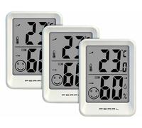 Pearl 3 thermomètres hygromètres numériques