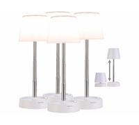Pearl 4 lampes de table télescopiques rechargeables