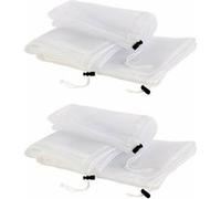 Pearl : 6 filets de lavage pour lave-linge - 3 tailles différentes blanc G