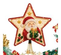 Pearl Art Kit de décoration de sapin de Noël en forme d'étoile faite à la | Combine une tradition festive de vacances avec une expérience d'artisanat relaxante, vous permettant de créer un éclat