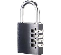 Pearl Cadenas à code 4 chiffres - en aluminium - 38 mm