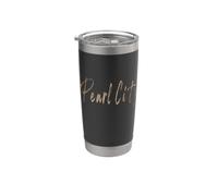 Pearl City Hawaï Design vintage élégant Gobelet isotherme en acier inoxydable double paroi