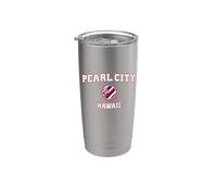 Pearl City Hawaï (Hawaï) Gobelet isotherme en acier inoxydable double paroi
