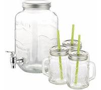 Pearl : Distributeur de boisson 3,5 L avec 3 verres rétro G