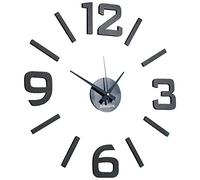 Pearl Horloge Murale avec Chiffres Autocollants indépendants