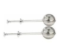 Pearl : Lot de 2 filtres à thé en acier inoxydable, Ø 5 cm, compatible lave-vaisselle G