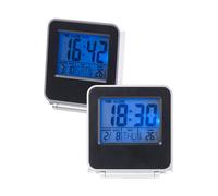 Pearl Lot de 2 réveils de voyage digital compact