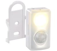 PEARL Lumière de mouvement : veilleuse LED avec capteur de mouvement et crépusculaire, fonctionne sur piles (veilleuse, veilleuse batterie, bébé)