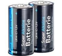 Pearl : Piles Baby 1,5V Typ C super alcalines, pack de 2 G