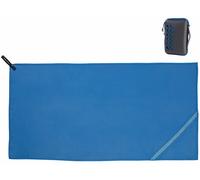 Pearl Serviette en microfibres 100 x 50 cm avec sac - coloris bleu