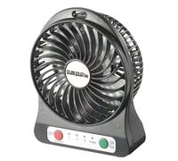 Pearl Ventilateur de table sans fil USB 2 en 1