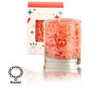 Peau D'ane - Bougie Bijou Pomme D'amour Bougie Parfumée Avec Bijou Bracelet