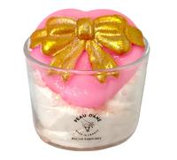 Peau D'ane - Bougie Cœur Cadeau Bougie Parfumée Fleur De Coton